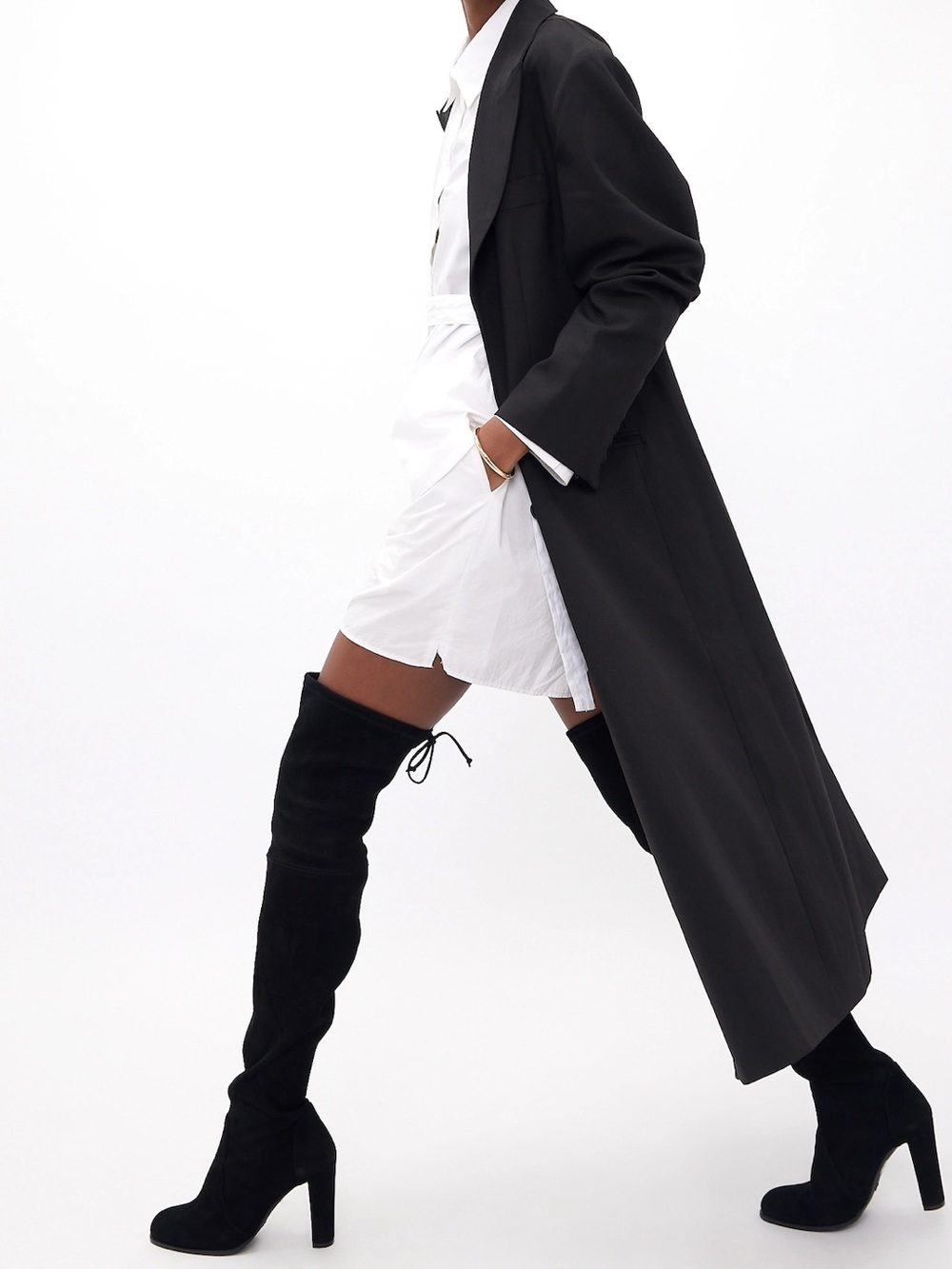 Stuart Weitzman Highland Over the Knee Suede Boot